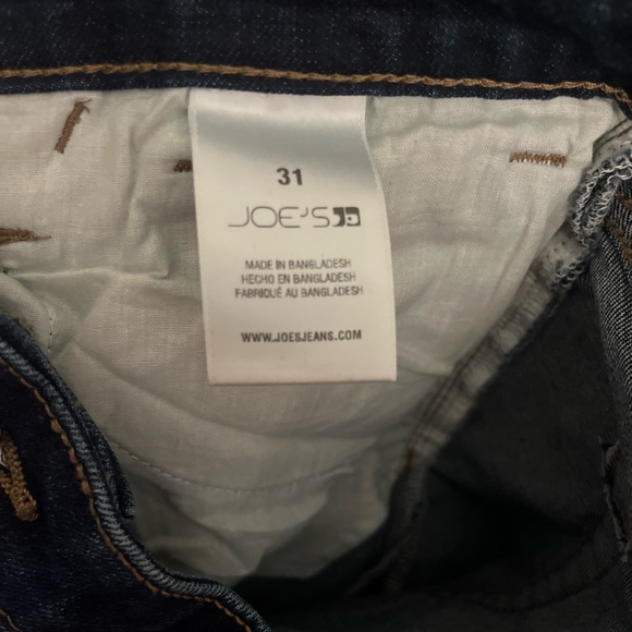 Joe's Jeans Dark Blue Ankle Jeans - Picture 3 of 5